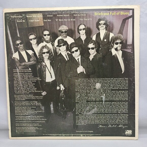 Blues Brothers Briefcase Full Of Blues SD19217 Atlantic LP 33 RPM Record - Picture 5 of 8